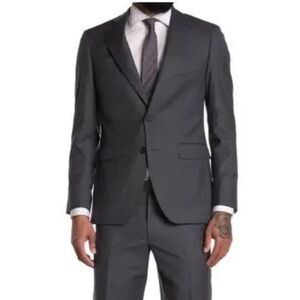 NWT Alton Lane Grey Tailored Fit Blazer Size 36S